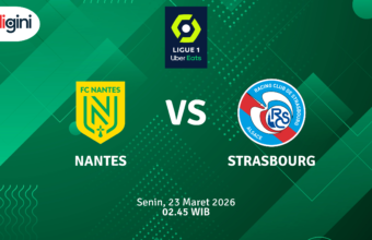 Match Banner: Nantes vs Strasbourg