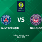Match Banner: Paris Saint Germain vs Toulouse