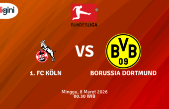 Match Banner: 1. FC Köln vs Borussia Dortmund