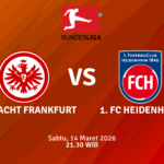 Match Banner: Eintracht Frankfurt vs 1. FC Heidenheim