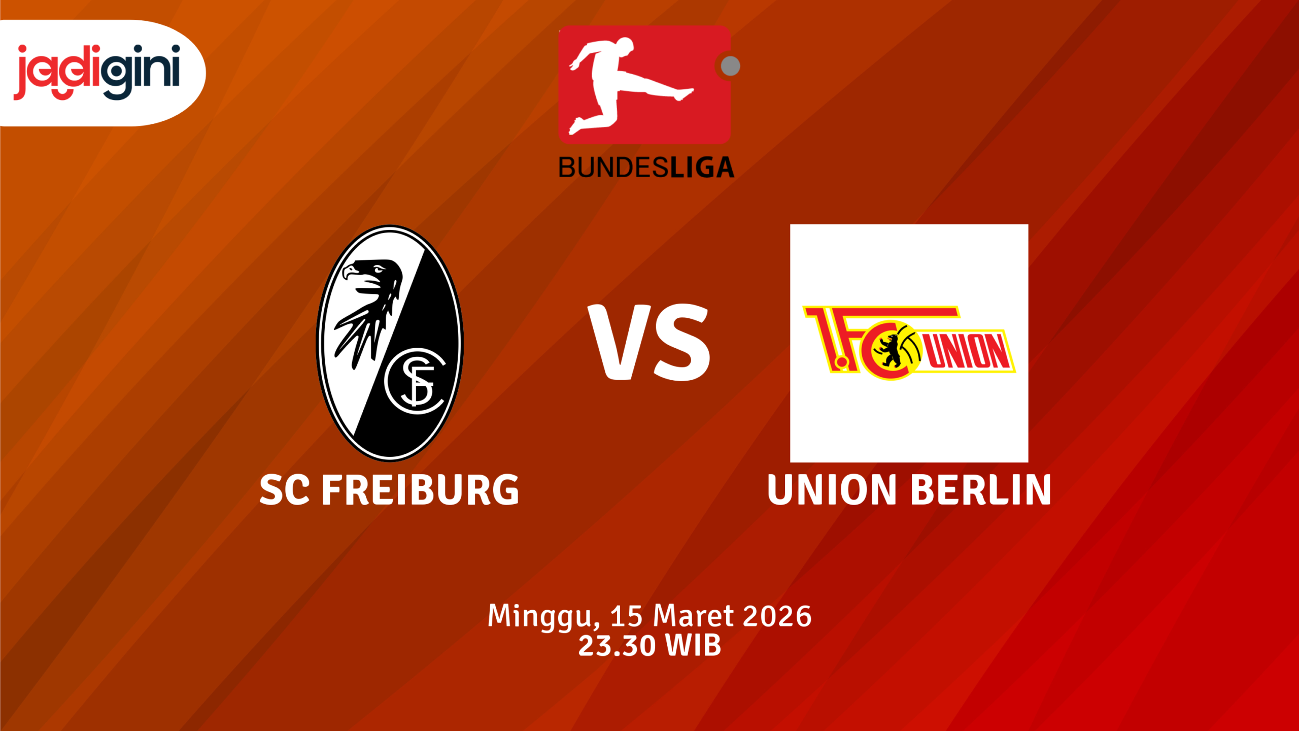 Match Banner: SC Freiburg vs Union Berlin