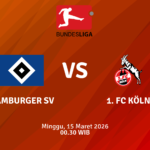 Match Banner: Hamburger SV vs 1. FC Köln