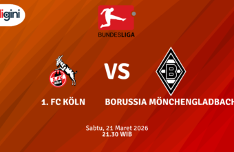 Match Banner: 1. FC Köln vs Borussia Mönchengladbach