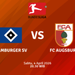 Match Banner: Hamburger SV vs FC Augsburg