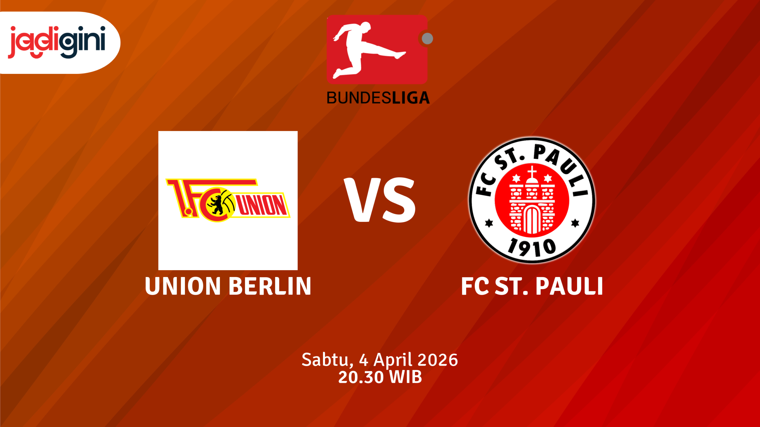Match Banner: Union Berlin vs FC St. Pauli