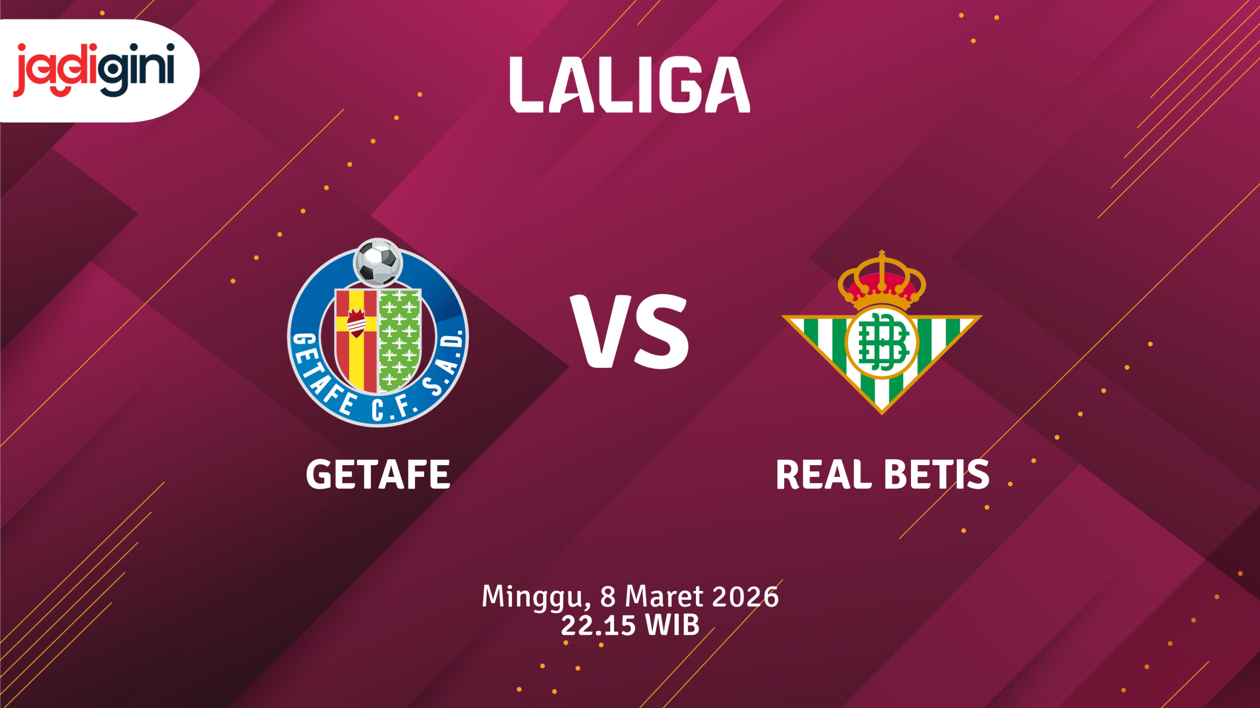 Match Banner: Getafe vs Real Betis