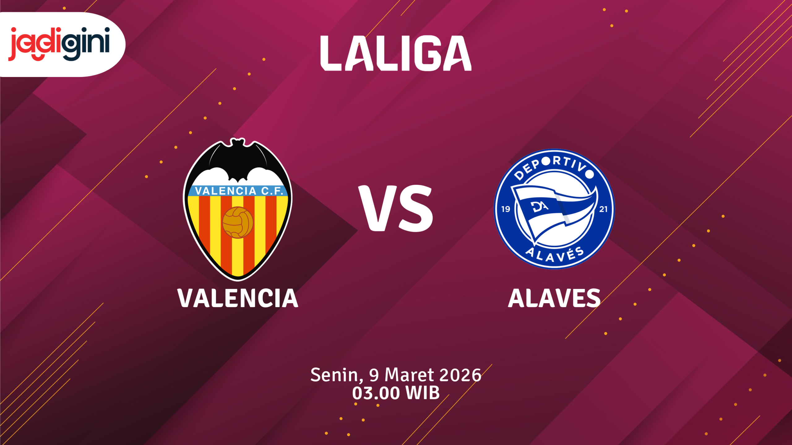 Match Banner: Valencia vs Alaves