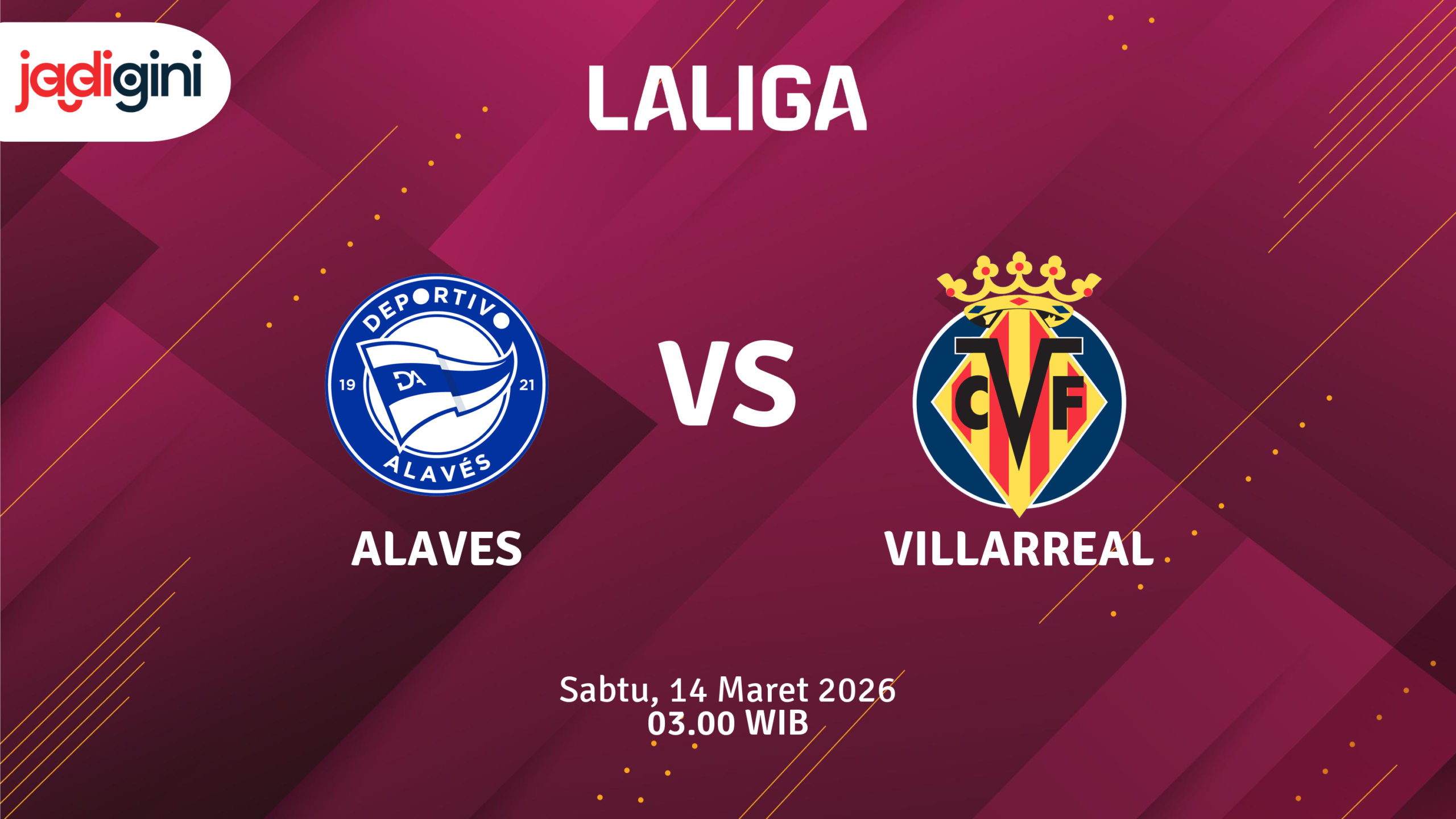 Match Banner: Alaves vs Villarreal