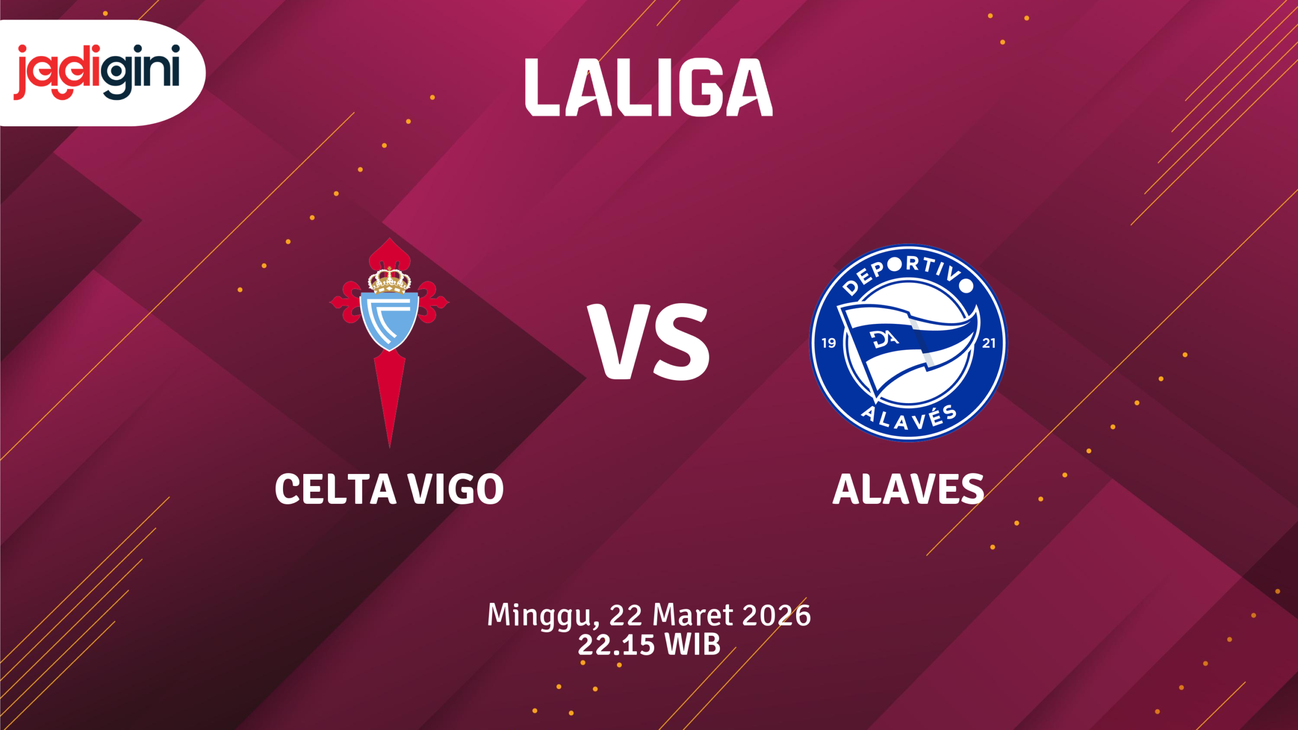Match Banner: Celta Vigo vs Alaves