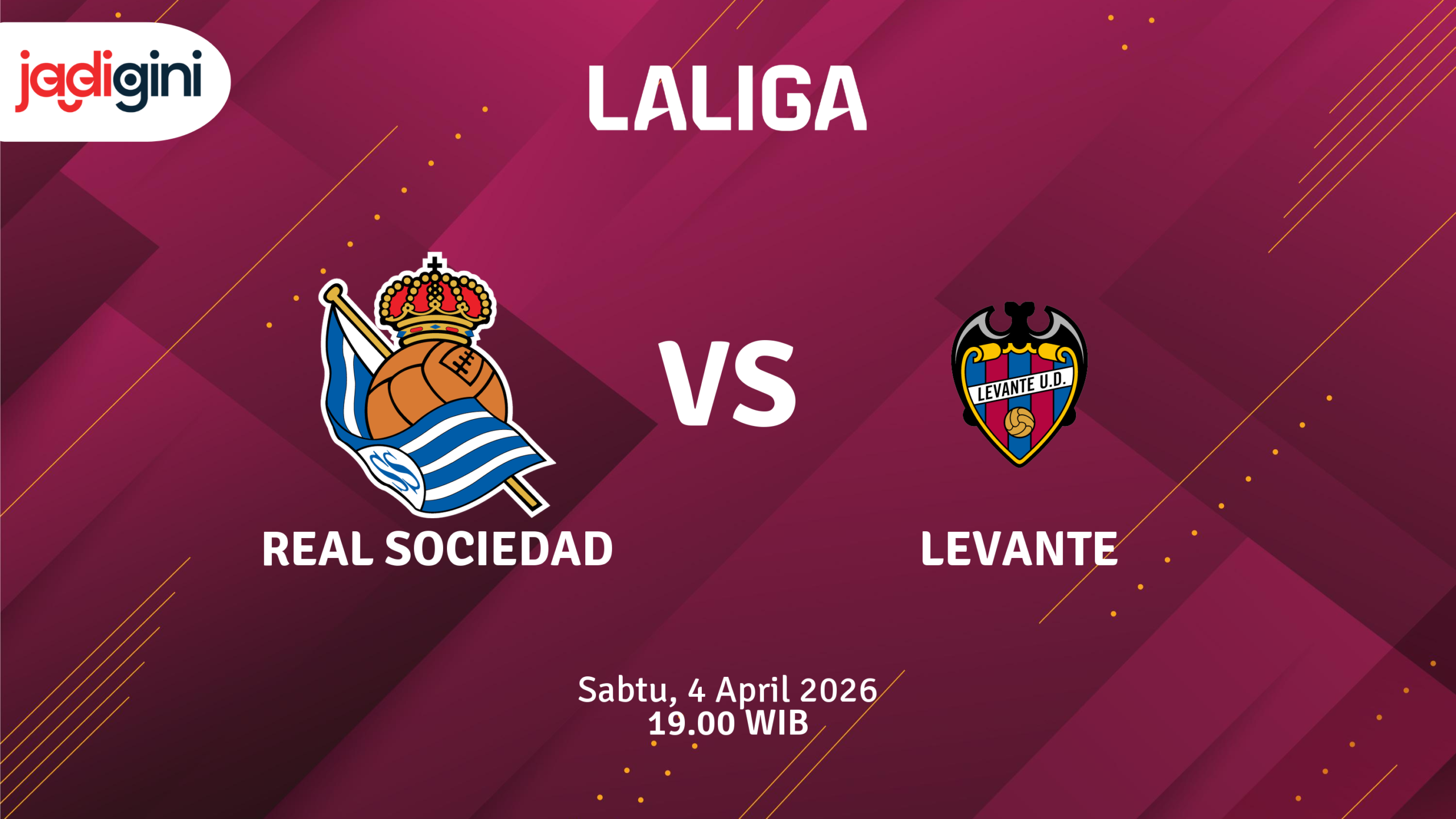Match Banner: Real Sociedad vs Levante