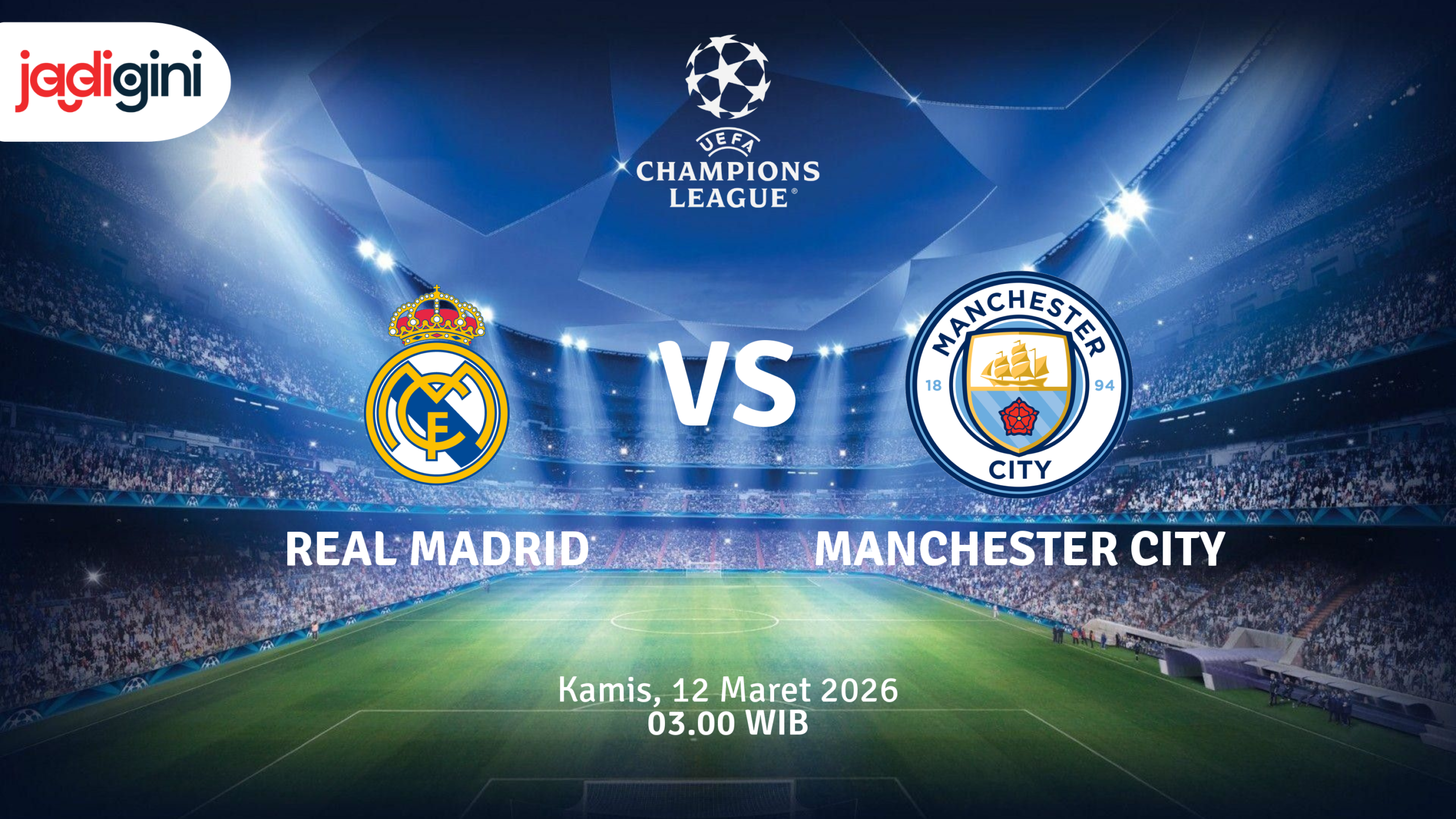 Match Banner: Real Madrid vs Manchester City