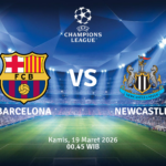 Match Banner: Barcelona vs Newcastle