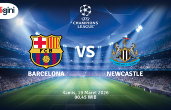 Match Banner: Barcelona vs Newcastle