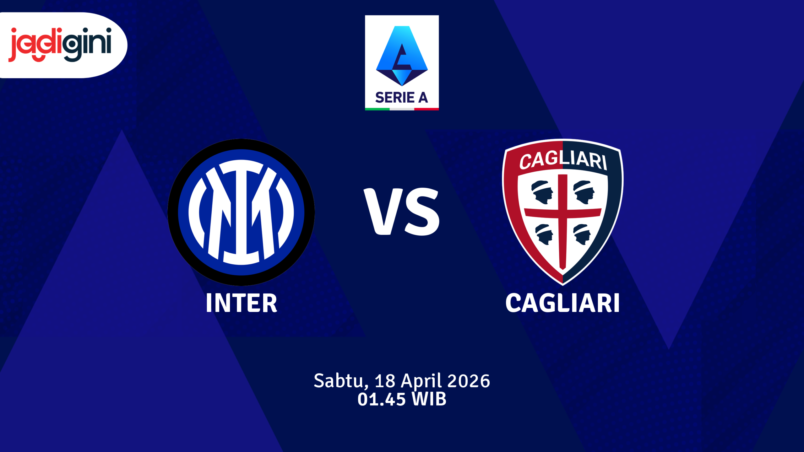 Match Banner: Inter vs Cagliari