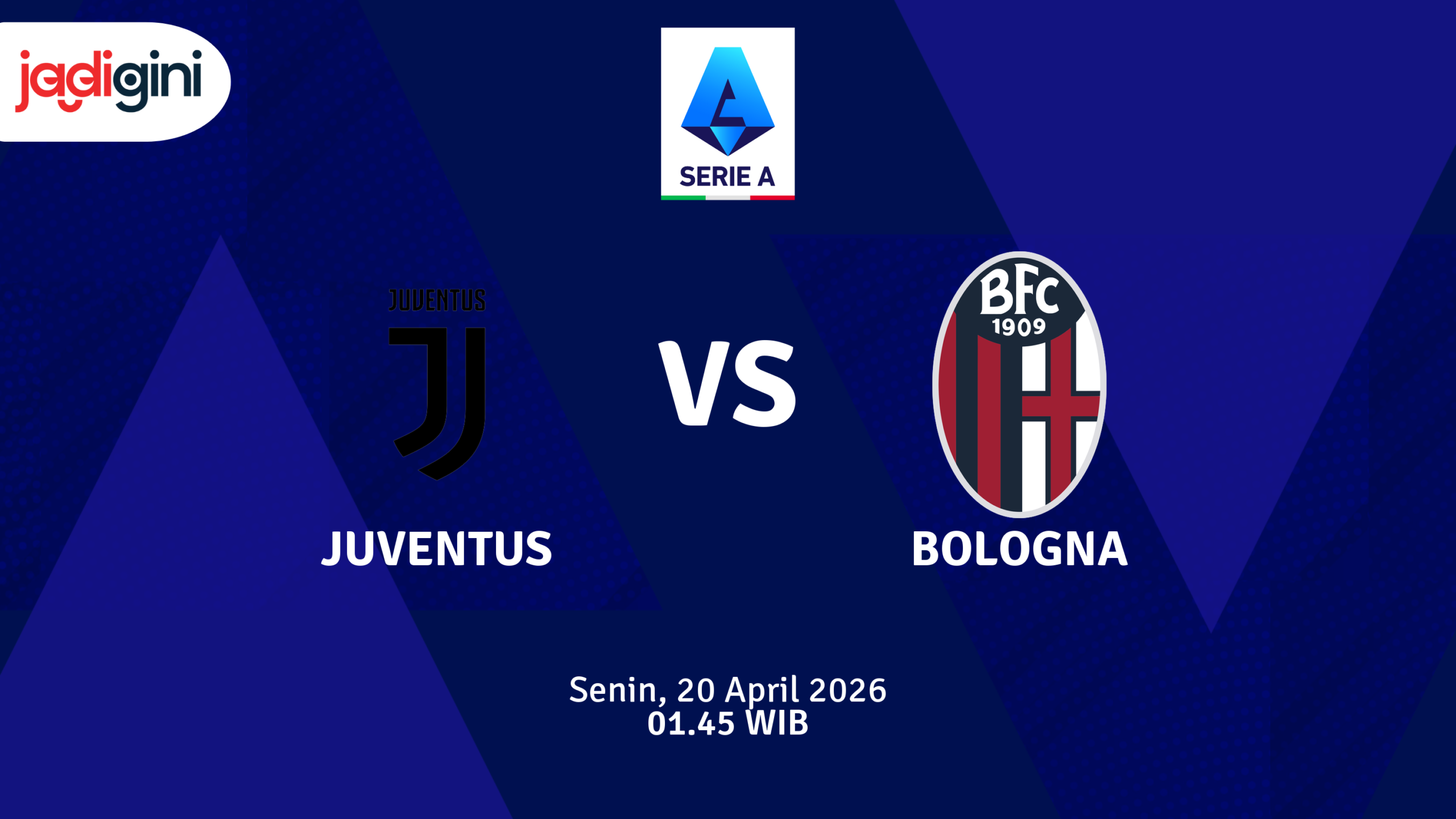 Match Banner: Juventus vs Bologna
