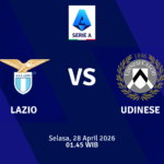 Match Banner: Lazio vs Udinese