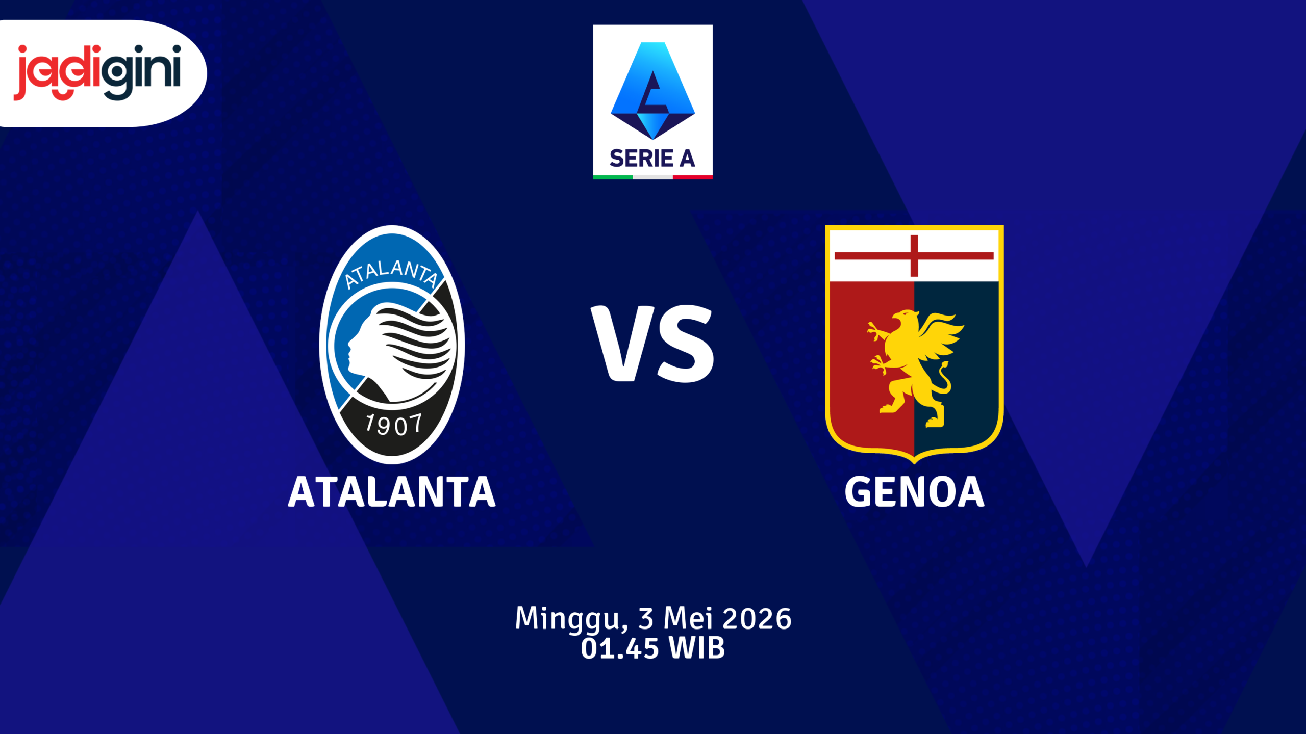 Match Banner: Atalanta vs Genoa