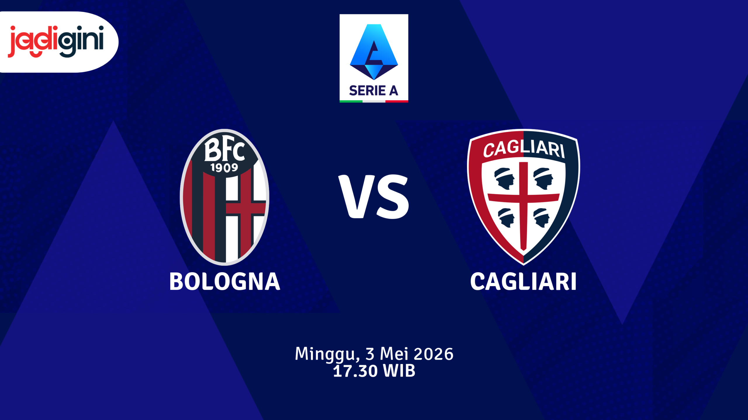 Match Banner: Bologna vs Cagliari