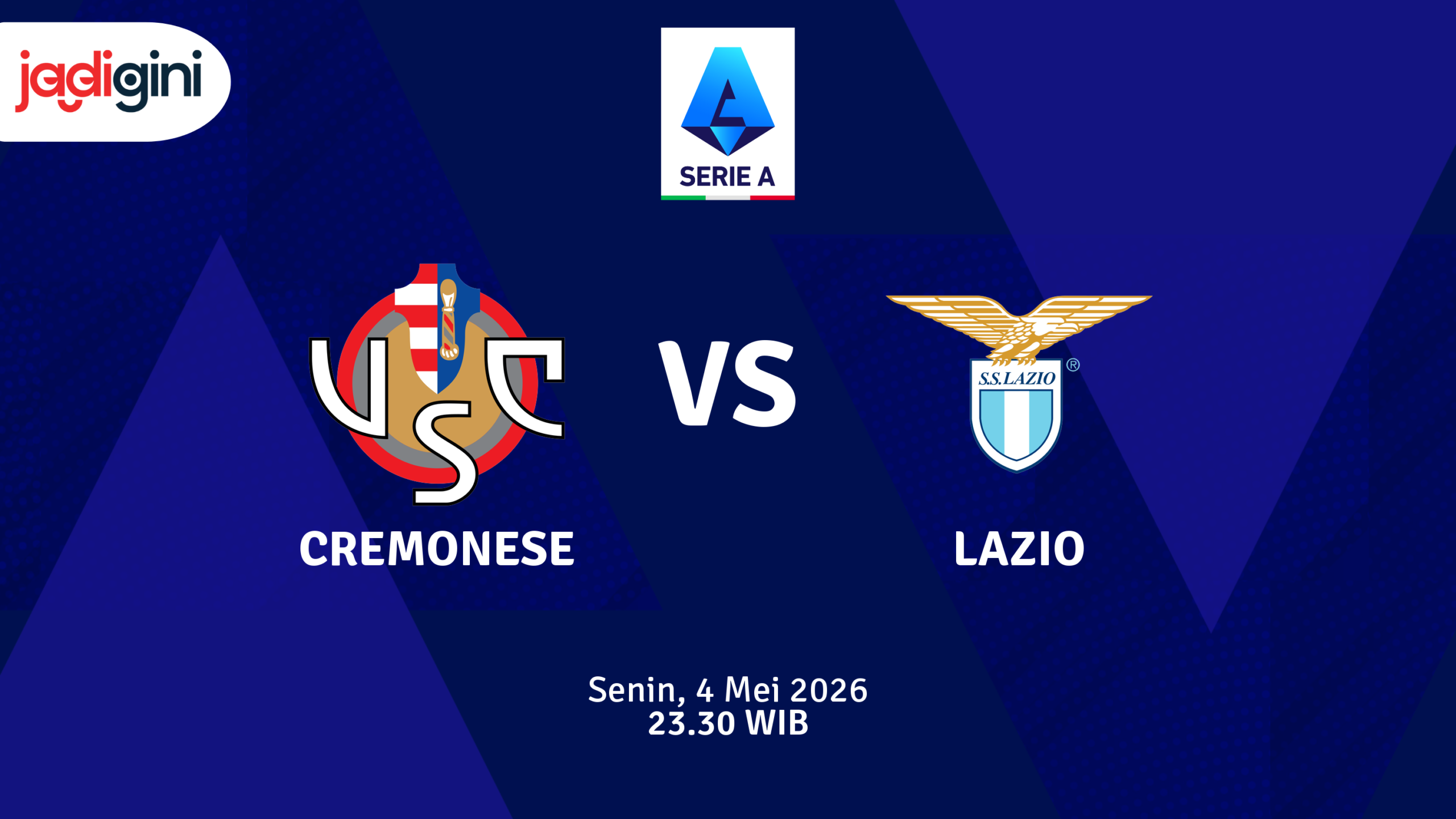 Match Banner: Cremonese vs Lazio