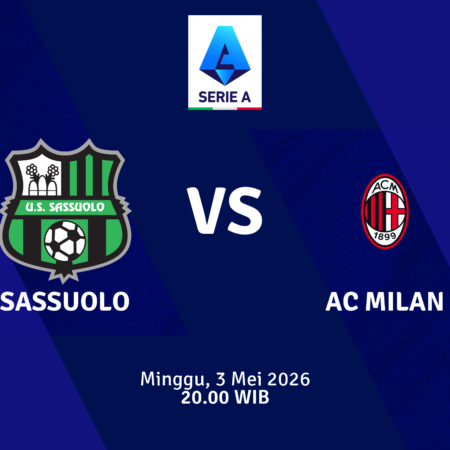 Match Banner: Sassuolo vs AC Milan