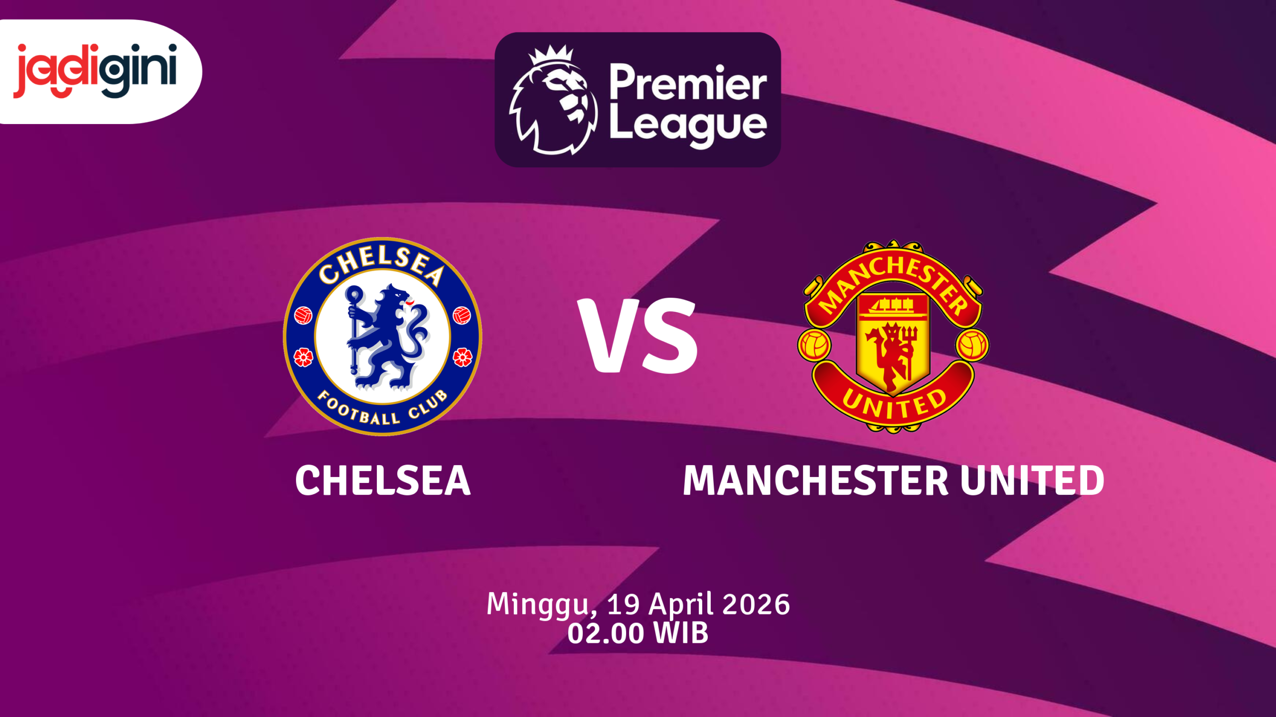 Match Banner: Chelsea vs Manchester United