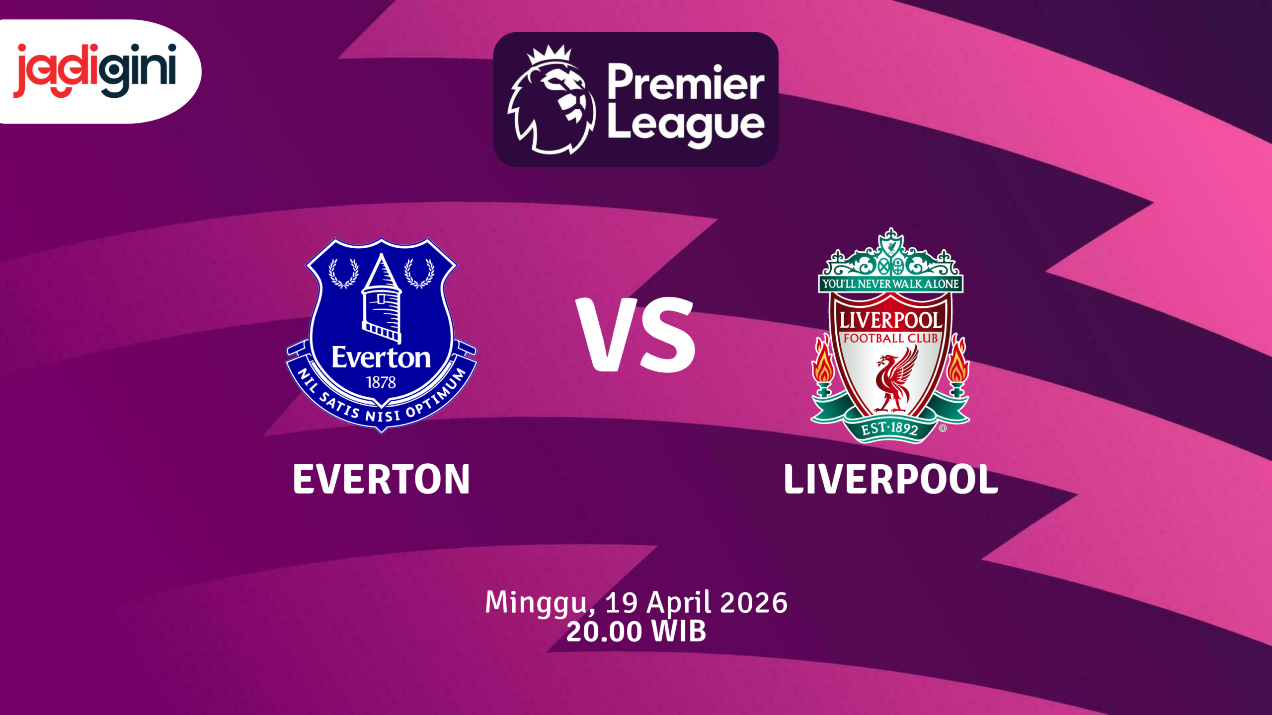Match Banner: Everton vs Liverpool