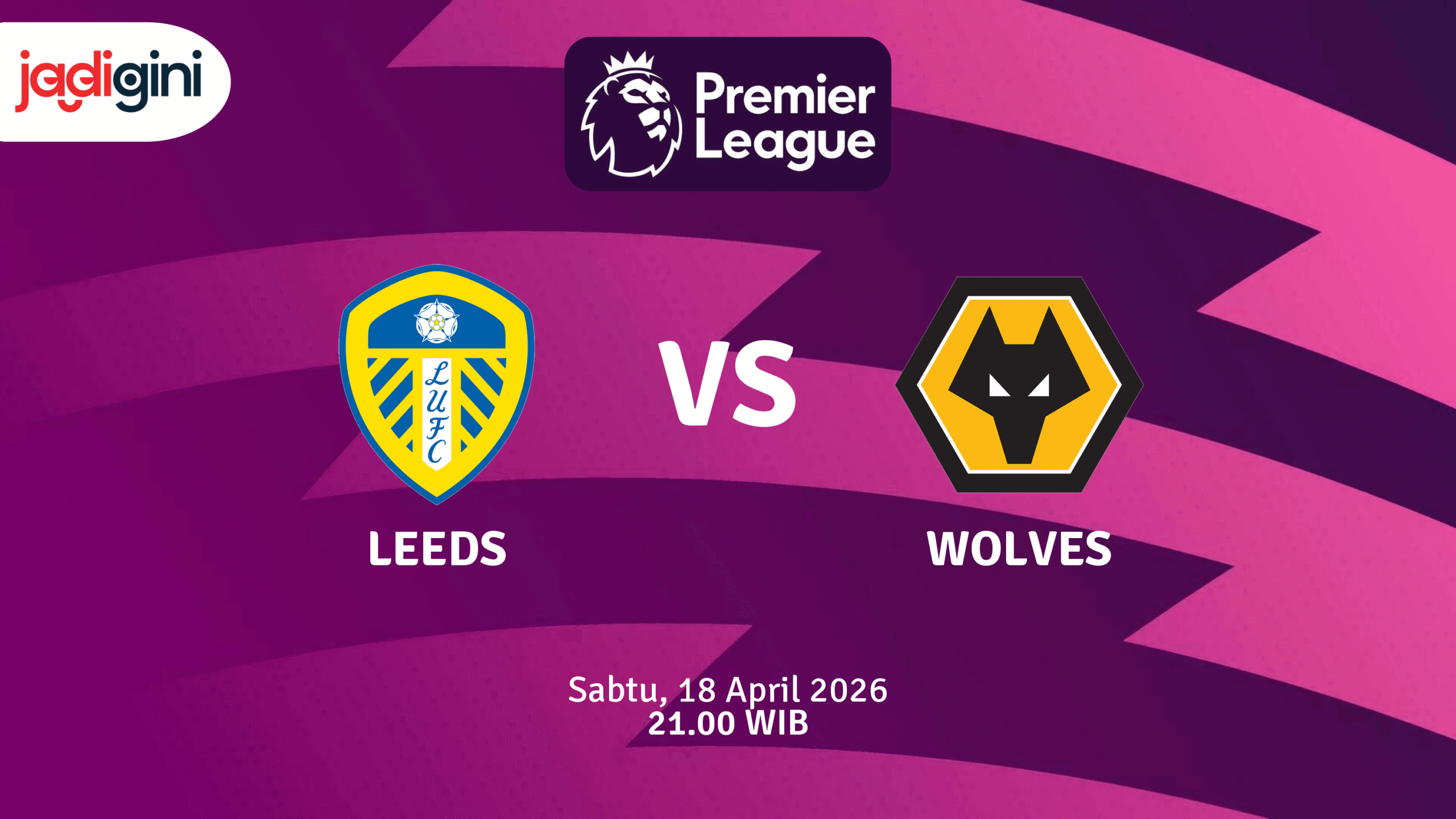 Match Banner: Leeds vs Wolves