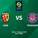 Match Banner: Lens vs Toulouse