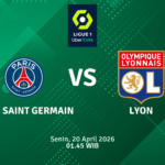 Match Banner: Paris Saint Germain vs Lyon