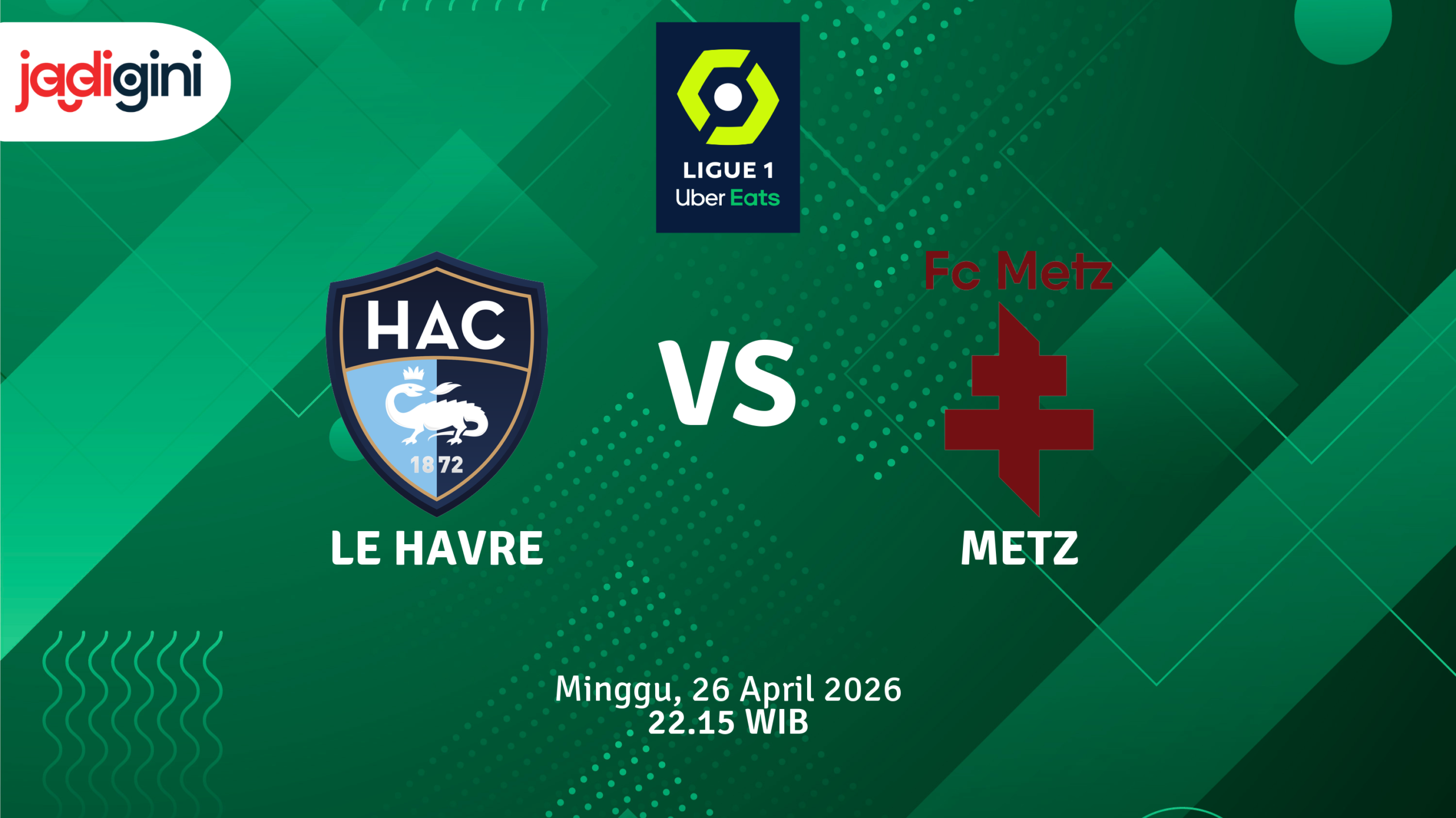 Match Banner: Le Havre vs Metz