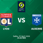 Match Banner: Lyon vs Auxerre