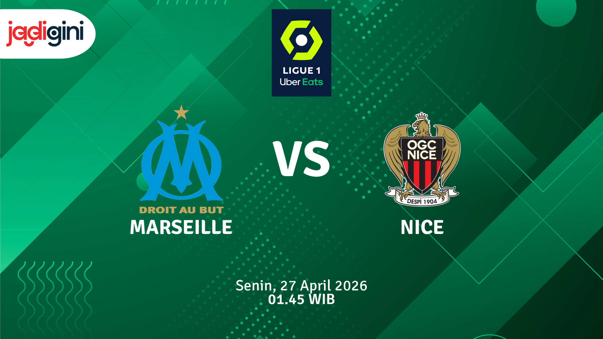 Match Banner: Marseille vs Nice