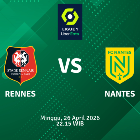 Match Banner: Rennes vs Nantes