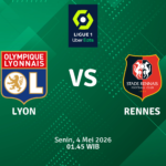 Match Banner: Lyon vs Rennes