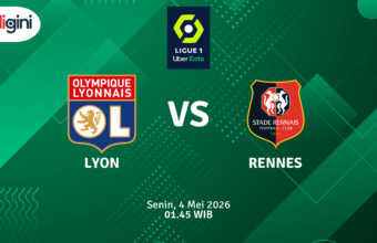 Match Banner: Lyon vs Rennes