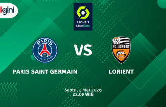 Match Banner: Paris Saint Germain vs Lorient