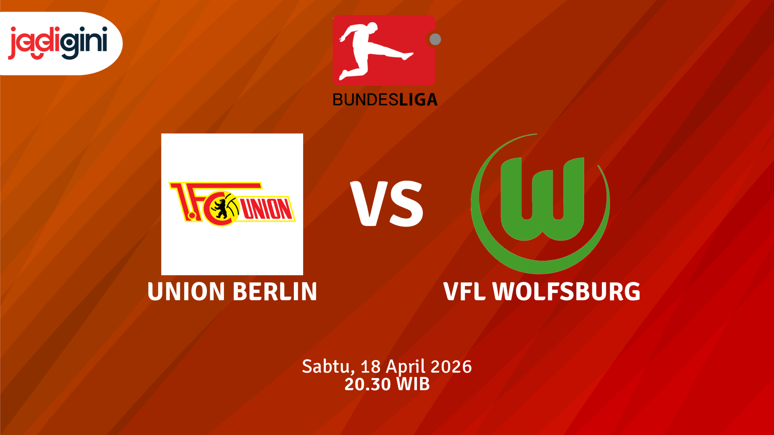 Match Banner: Union Berlin vs VfL Wolfsburg