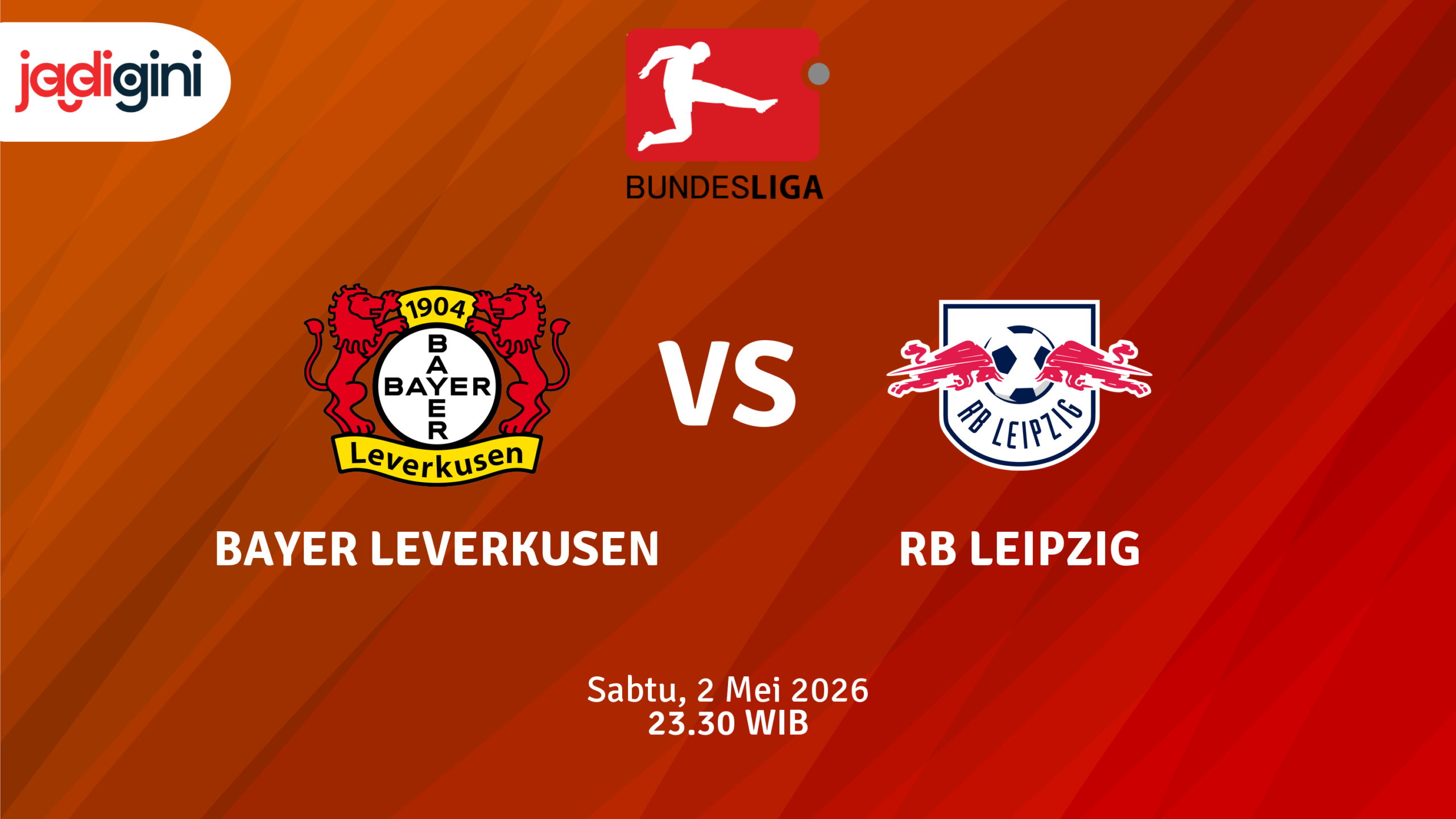 Match Banner: Bayer Leverkusen vs RB Leipzig
