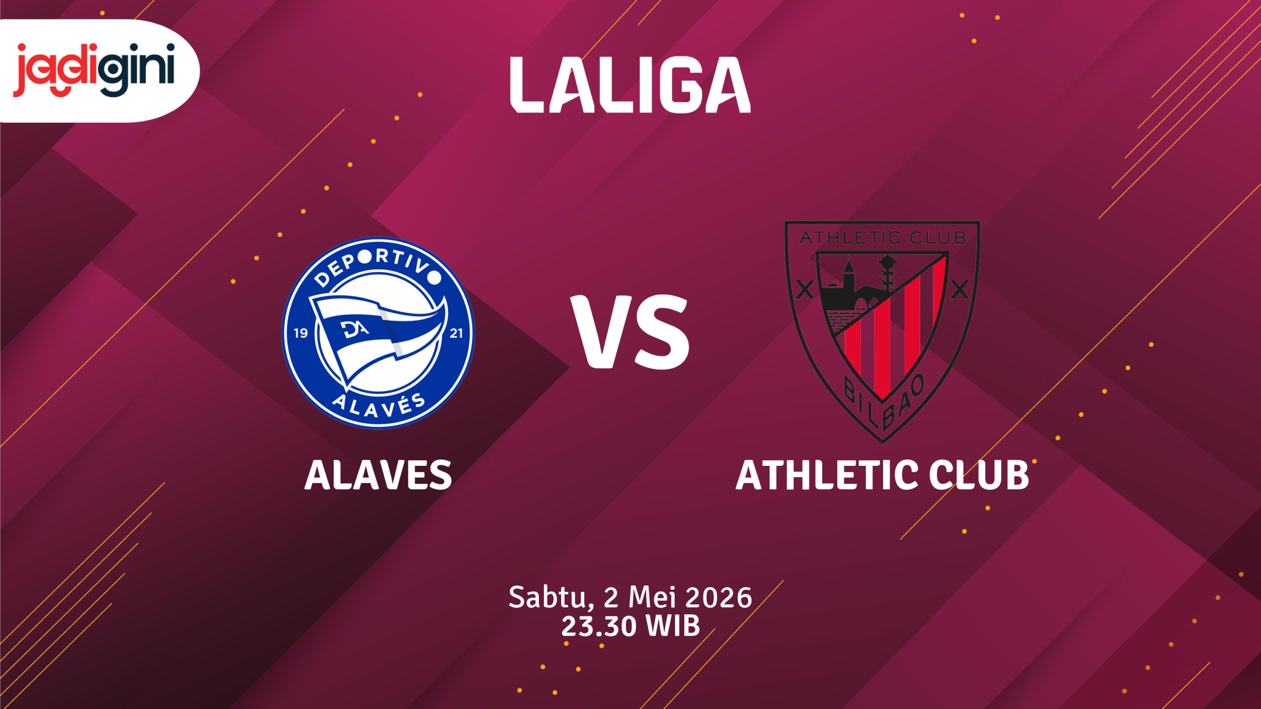 Match Banner: Alaves vs Athletic Club