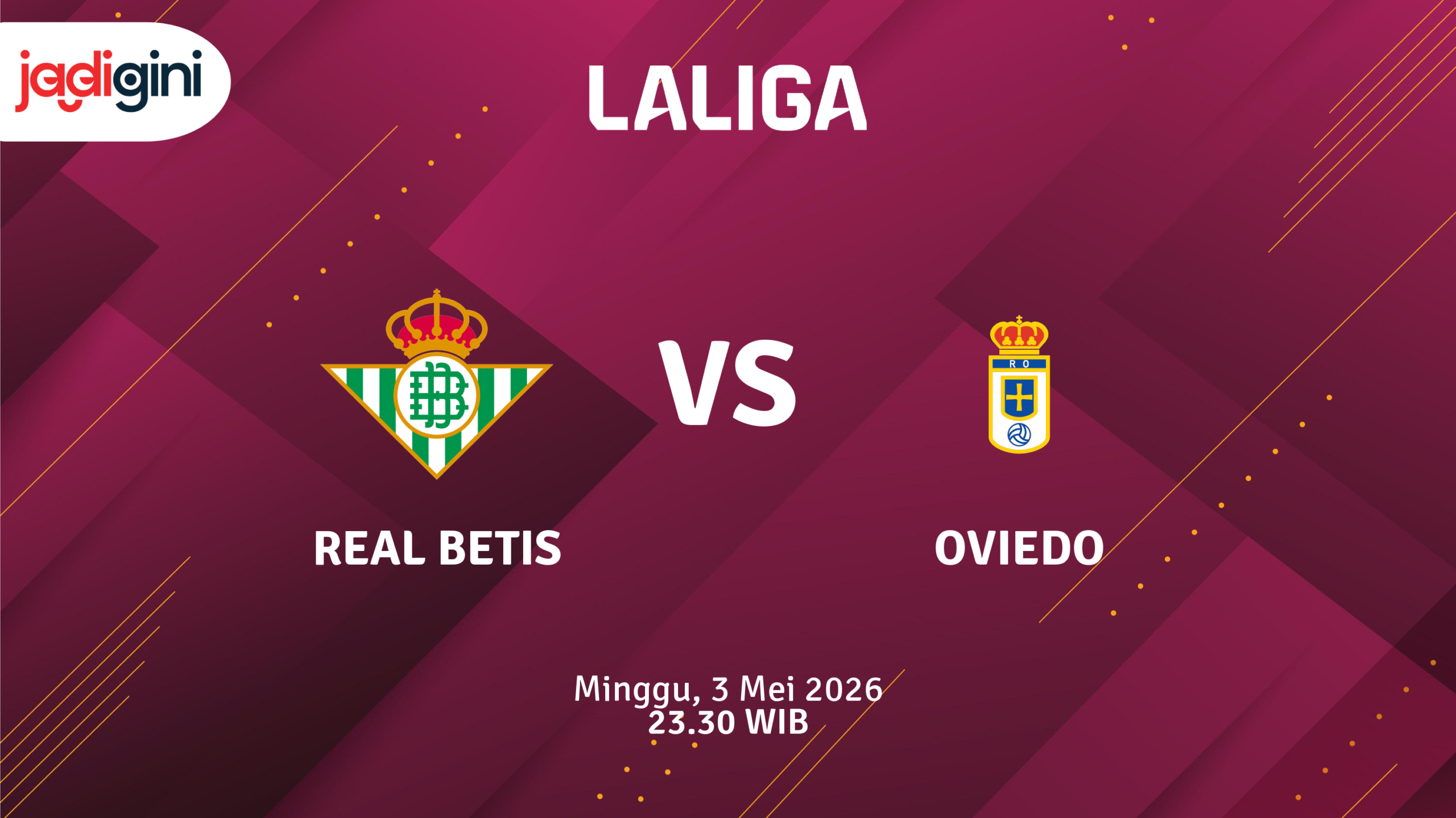 Match Banner: Real Betis vs Oviedo
