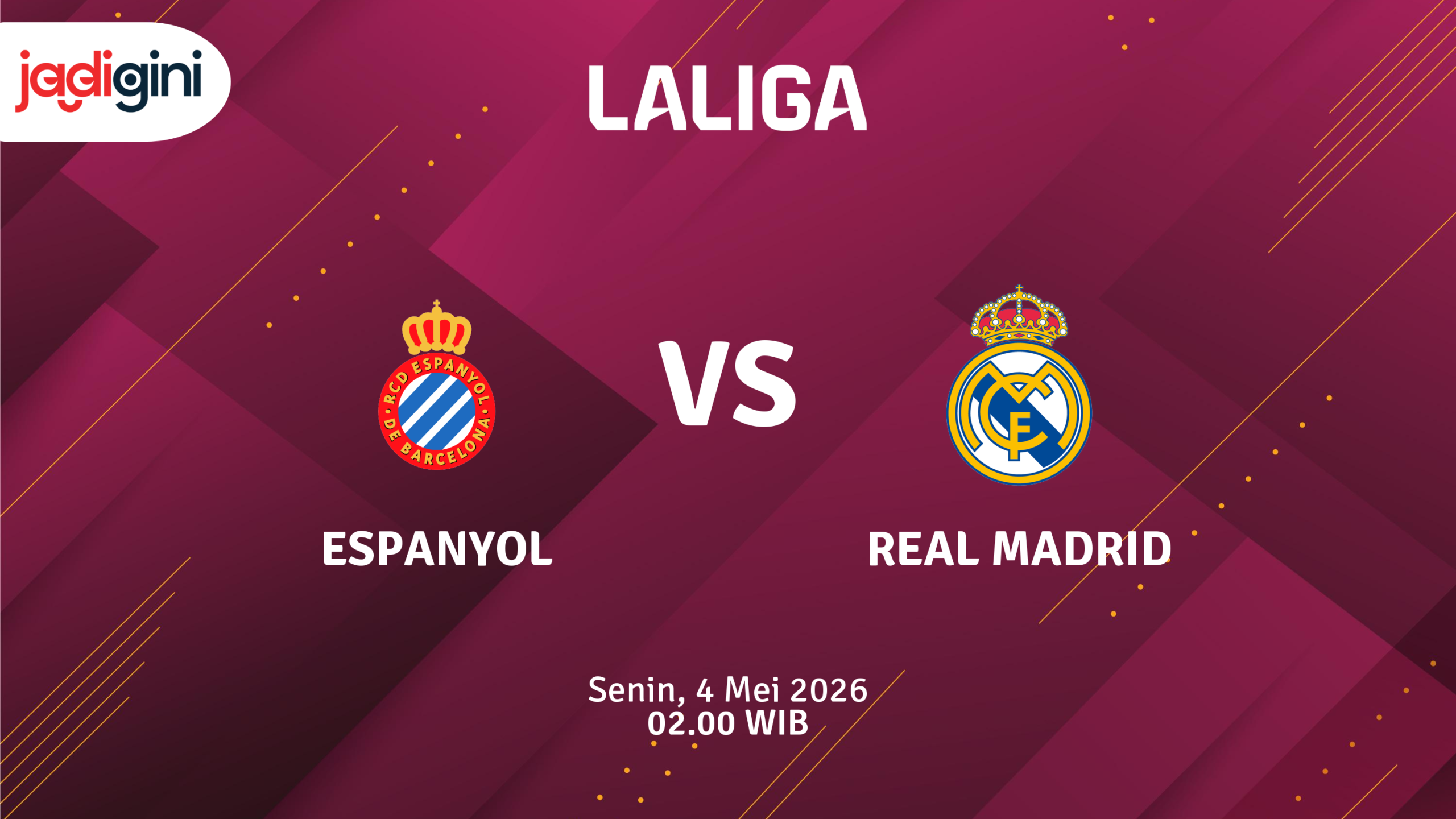 Match Banner: Espanyol vs Real Madrid