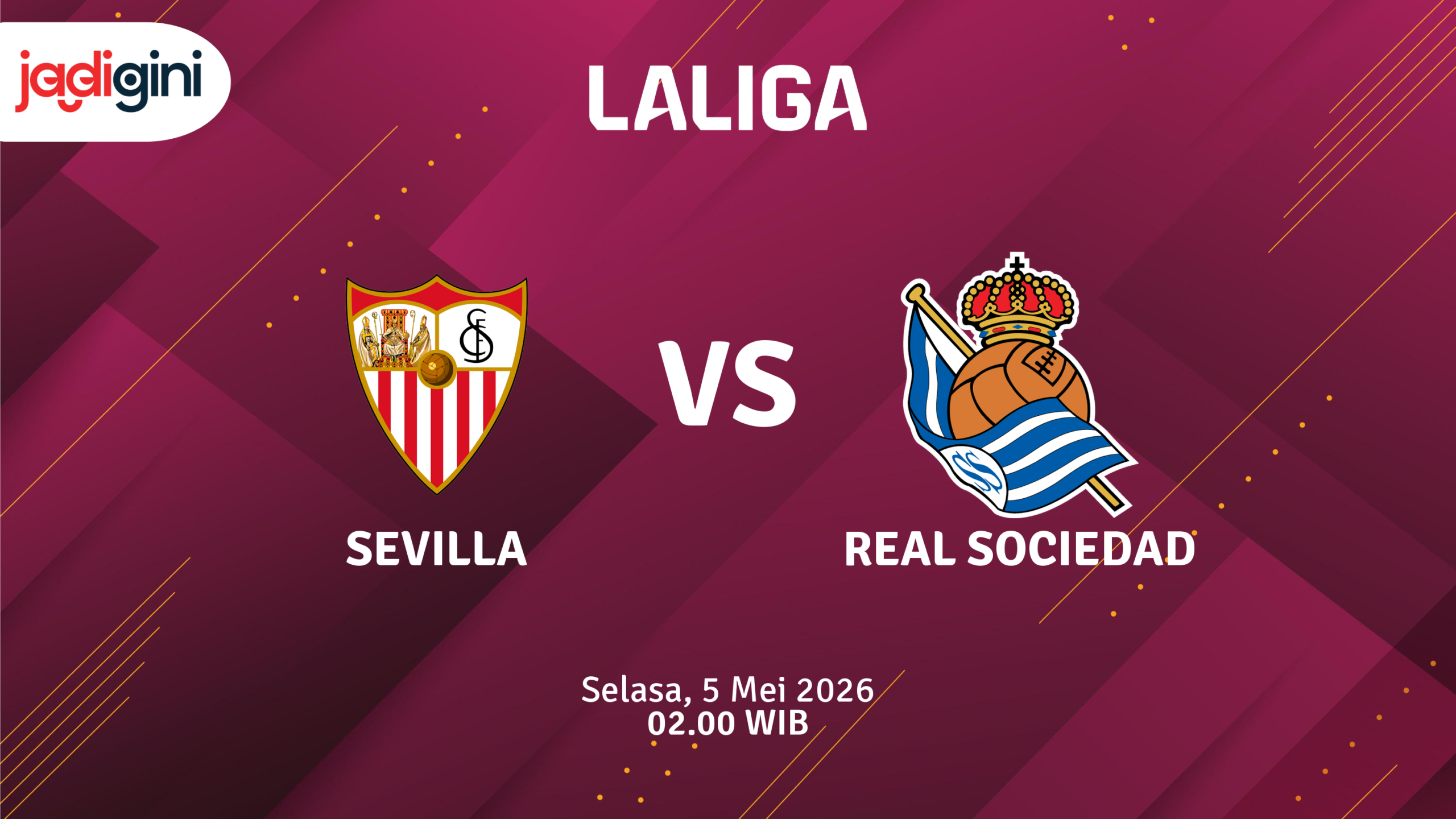 Match Banner: Sevilla vs Real Sociedad