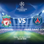 Match Banner: Liverpool vs Paris Saint Germain