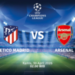 Match Banner: Atletico Madrid vs Arsenal