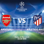 Match Banner: Arsenal vs Atletico Madrid