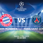 Match Banner: Bayern München vs Paris Saint Germain