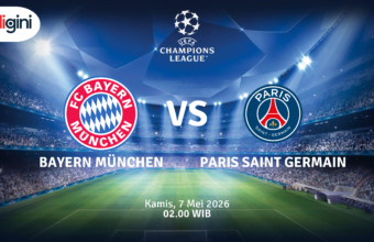 Match Banner: Bayern München vs Paris Saint Germain