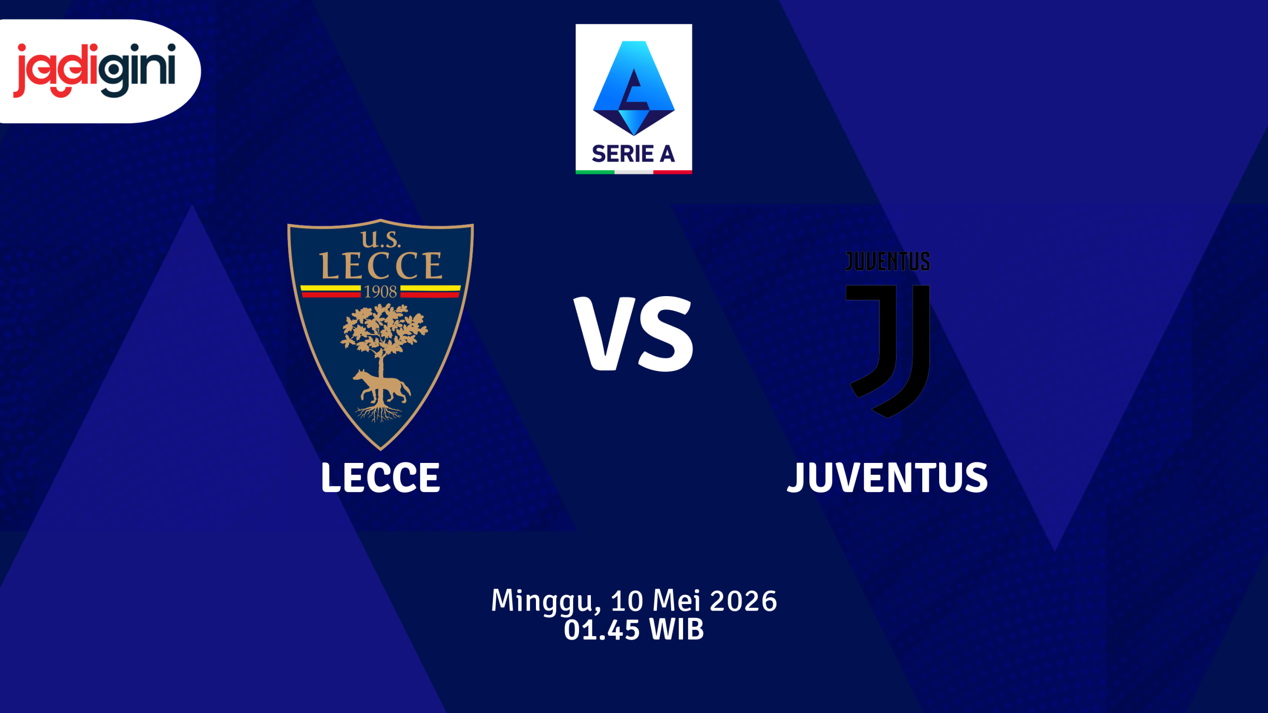 Match Banner: Lecce vs Juventus