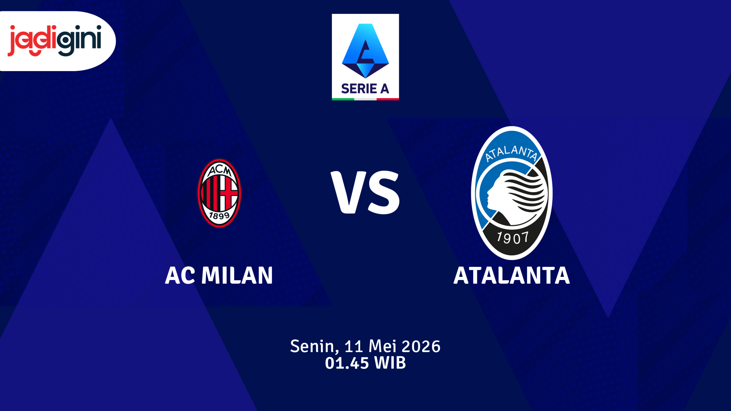 Match Banner: AC Milan vs Atalanta
