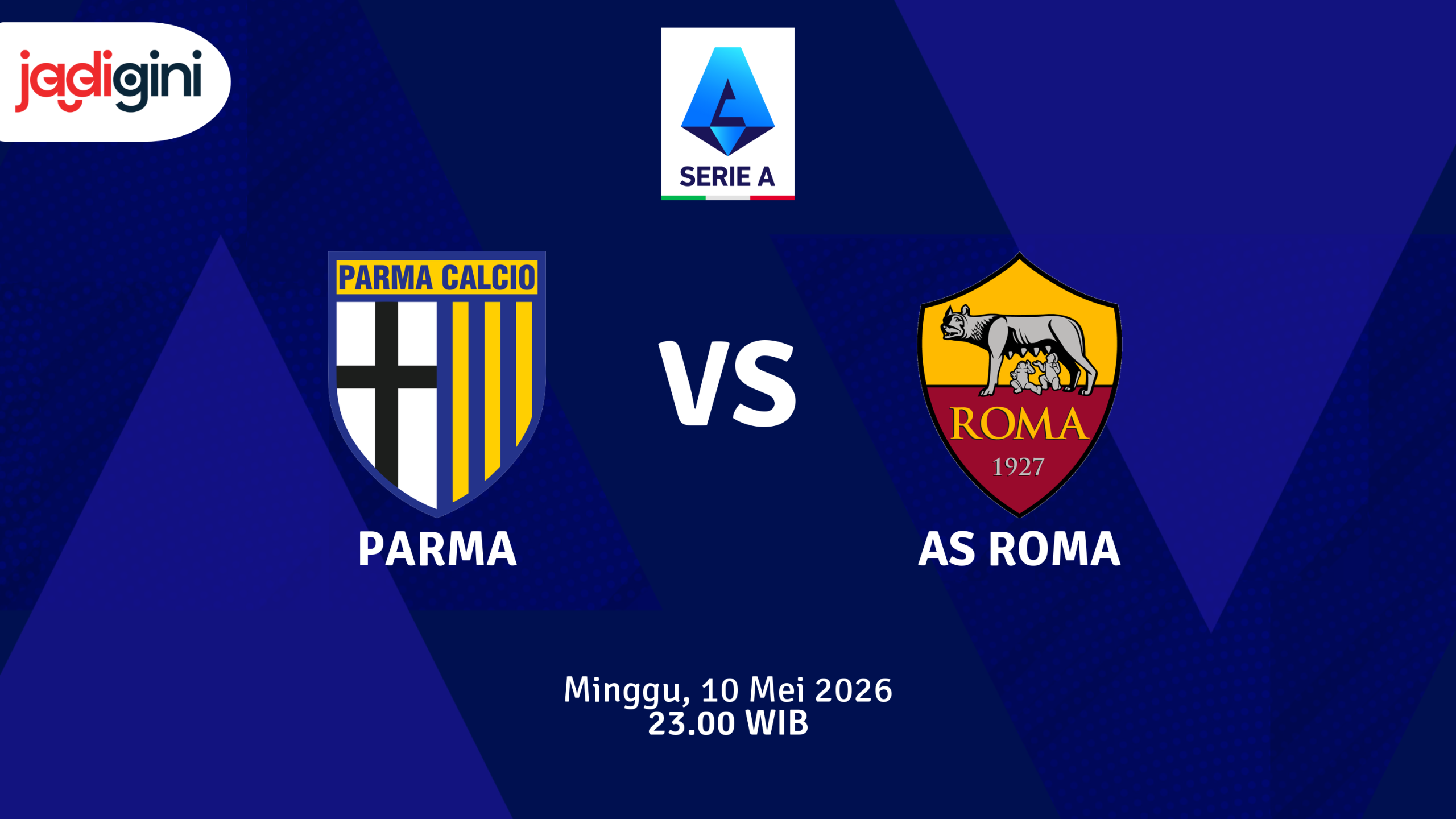 Match Banner: Parma vs AS Roma